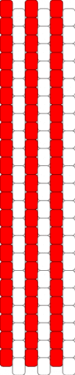 Tadc side panel option 1 - white,red,tadc,the amazing digital circus,bag,bag side panel