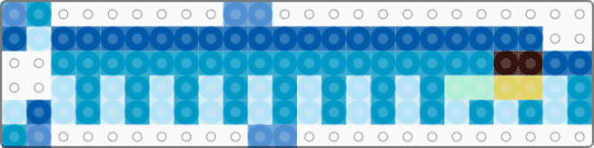 fish - blue, light blue