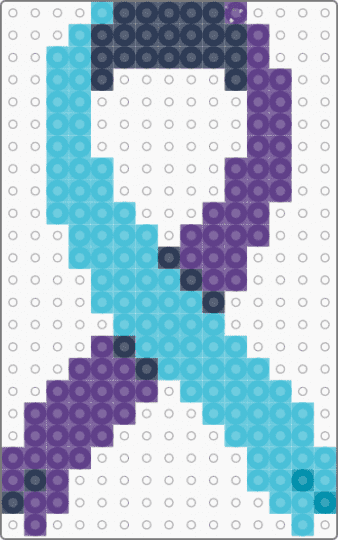 S#icide prevention symbol - light blue, purple, suicide, suicide prevention, symbol