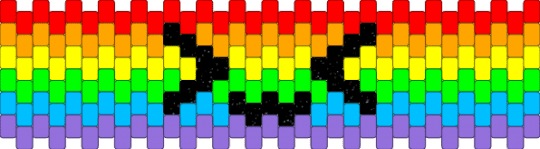 Rainbow >w< Cuff - yellow,green,colorful