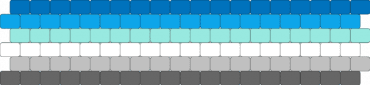Fray Aroace Cuff - light blue,fray aroace,frayaroace,fray,pride,cuff,horizontal
