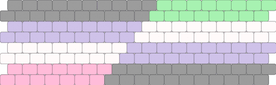 Cupio Aroace Cuff - gray,pink,cupio aroace,cupioaroace,cupio,aroace,pride,cuff,horizontal