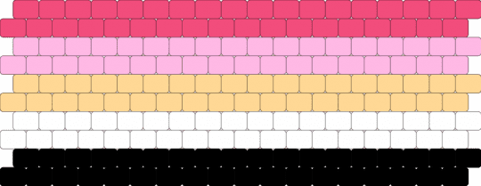 Reciprosensual Cuff - red,pink,beige,reciprosensual,recipro,pride,cuff,horizontal