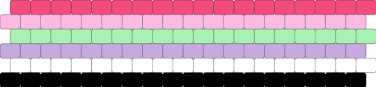 Recipro Aroace Cuff - pink,recipro aroace,reciproaroace,recipro,pride,cuff,horizontal