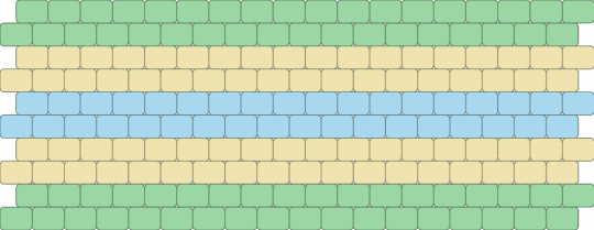 Icularomantic Cuff - teal,beige,icularomantic,icula,pride,cuff,horizontal