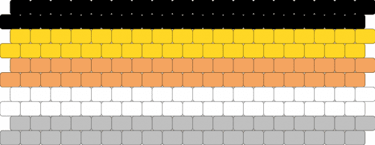 Quoisensual Cuff - yellow,beige,orange,quoisensual,quoi,pride,cuff,horizontal