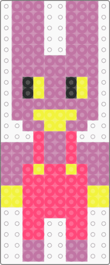 Jax tadc - black, bunny, jax, pink, purple, rabbit, tadc, yellow
