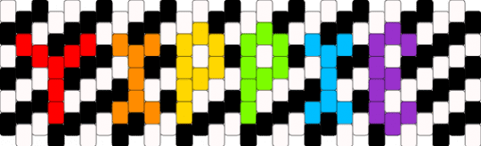 yippie multistitch - white,orange,green,purple,colorful,rainbow,blacknwhite,yippie