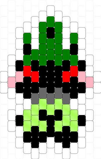 little fat bean 1x1x1x1 - white,green,one egg,1x4,1x1x1x1,ugly,fat