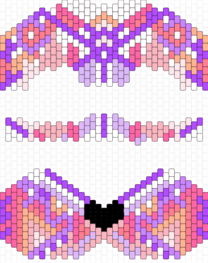 Furry mask - pink