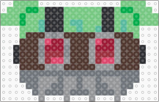 Mari-Anna headshot (MELEENIACS) - gray,brown,teal,marianna,meleeniacs,roblox,marianna meleeniacs