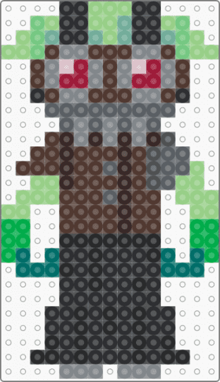 Mari-Anna (MELEENIACS) - gray,brown,teal,marianna,meleeniacs,roblox,marianna meleeniacs