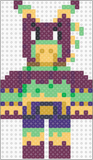 Diablo (MELEENIACS) - pink,yellow,teal,purple,meleeniacs,diablo,roblox,diablo meleeniacs