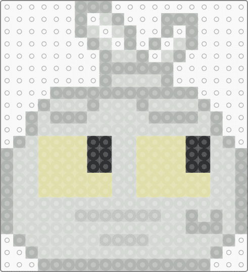 Garbo headshot! (MELEENIACS) - beige,yellow,meleeniacs,roblox,garbo,garbo meleeniacs
