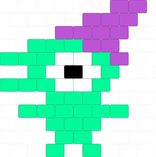 glep test - glep, pink, teal