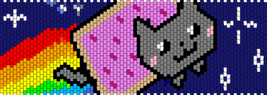 Nyan Cat (REMIX!!) - purple,gray,pink,nyan cat,nyan,space,internet,webcore,poptart cat,poptart,cat