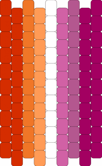 Yet another lesbian flag ^^ - pink