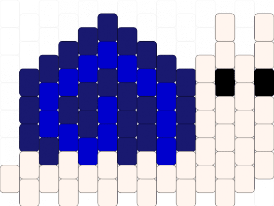 Snail - white,purple