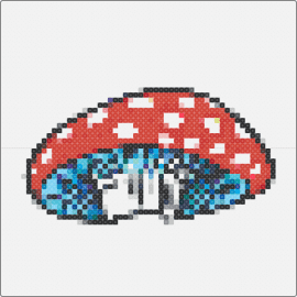 Mushroom - mushroom,whimsy,enchantment,nature,classic,charm,touch,red