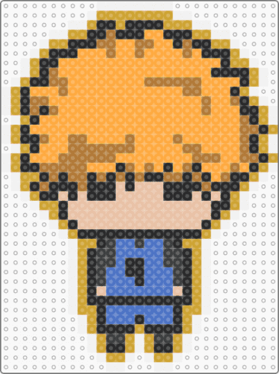 Chibi Kunigami - orange,anime,blue lock,kunigami,chibi