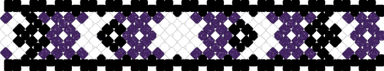 Lunar Cycle Cuff V2 (Black) - crescent, cuff, lunar, lunar cycle, moon, moon phases, purple, white, xbase