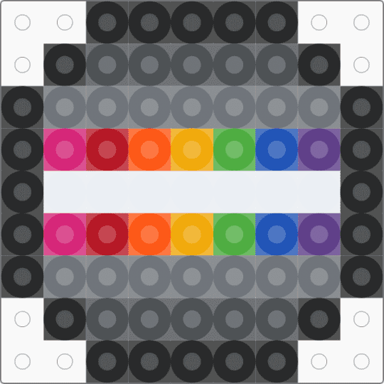 demifluid pin (read desc!) - purple,gray