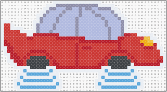Retro flying car - red,pink,cotdretrofuturism,car,flying car,scifi