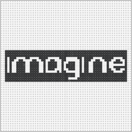 Imagine Music Fest - imagine,festival,text,edm,music,inspiration,bold,culture,celebration,black,white