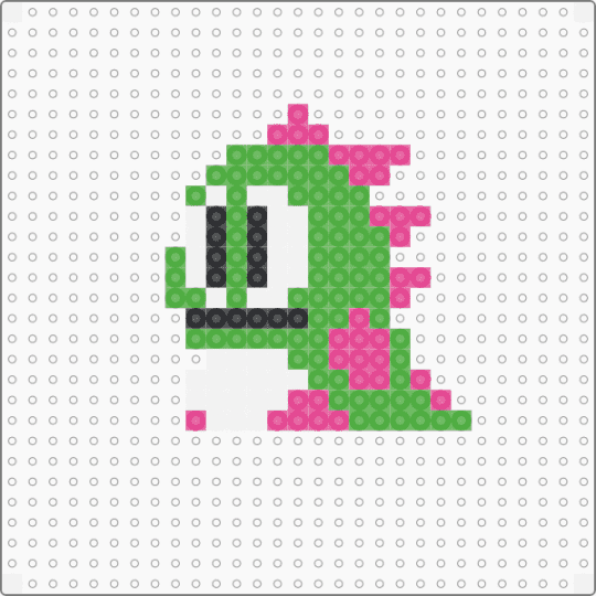 그린 버블드래곤2 - green,pink