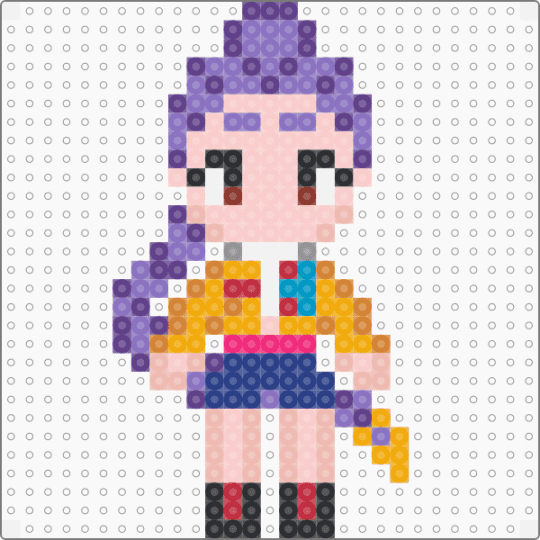 루미 - purple,blue,beige,orange
