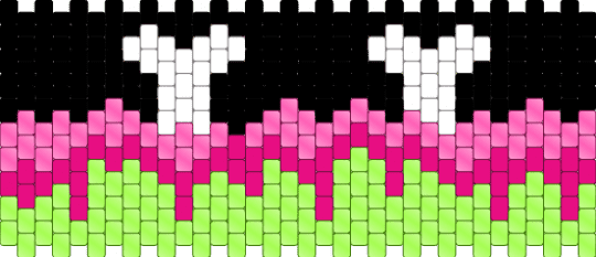 zombie arm - pink,green