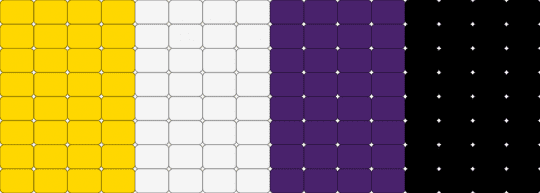 Enby cuff :p - yellow,purple