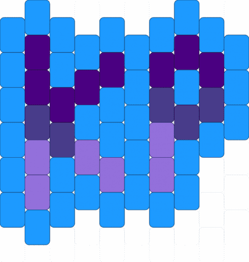 Kp charm! :D - light blue,purple