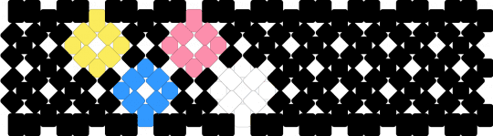 ƬӇЄ ƊƖƛMƠƝƊƧ - black, blue, diamond, light blue, pink, shapes, steven universe, white, yellow