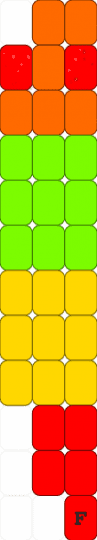 Worm on a string!! XD (read desc) - green,yellow