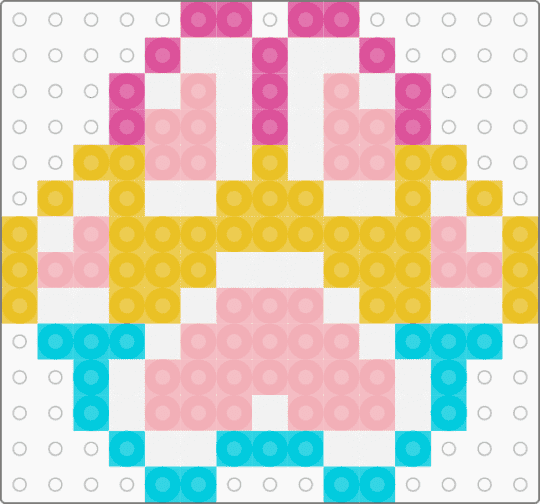 (Fixed) pan pride paw! - beige, charm, lqbt, pansexual, paw, pride, yellow