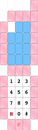 .⋆♱ ᶠˡⁱᵖ ᵖʰᵒⁿᵉ .⋆♱ (read desc) - 2000s, flip phone, light blue, pink, y2k