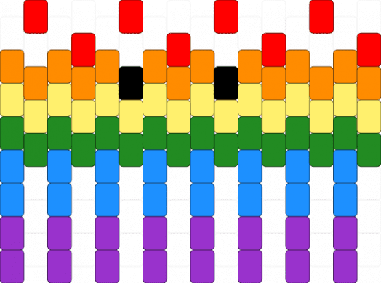 Gay octopus! - yellow,purple,colorful