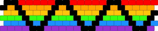 ꒰★꒱ ⋮〢𝐙𝐈𝐆 𝐙𝐀𝐆 𝐑𝐀𝐈𝐍𝐁𝐎𝐖 ꥟‧₊˚. - black, colorful, dreamcore, gay, kidcore, orange, purple, rainbow, red, yellow, zig zag