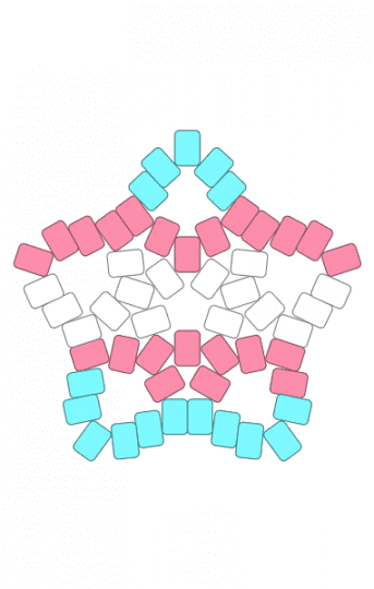 TRANSTION - blue, cotdtransitions, lgbt, light blue, pink, star, trans, transgender, white