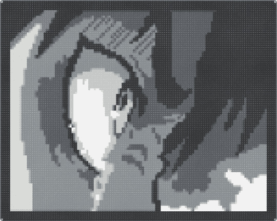 Eren Jaeger Crying BLACK AND WHITE - gray,anime,attack on titan,black and white,shonen,eren,aot