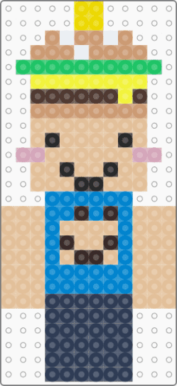 lil guy 007n7 :) - beige,blue,purple,forsaken,007n7,charm,hacker