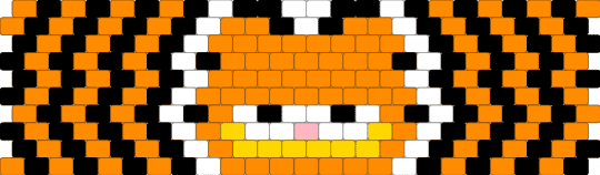 Garfield Cuff Remix - orange,garfield,character,cat,black