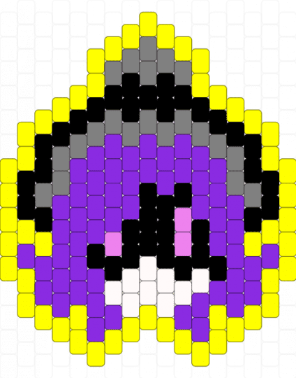 Nuzi Kandi Charm (Uzi part) - purple,yellow,murderdrones,uzimurderdrones,uzimd,nuzimurderdrones,nuzi,drones