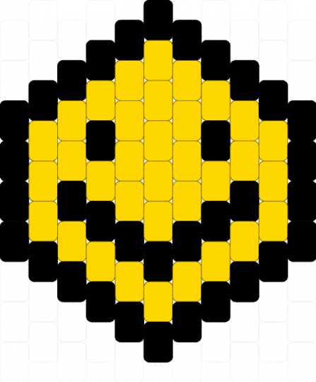 smiley! :) - black,yellow,silly,simple