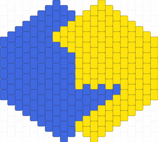 Ena mask - yellow,blue