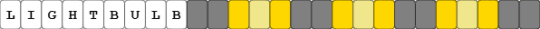 Lightbulb ii - yellow,gray,ii,inanimate insanity,bfdi,lightbulb,osc