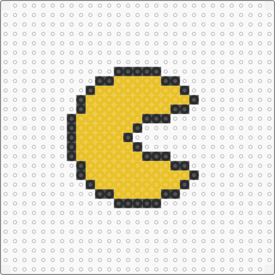 Pacman 5 - yellow