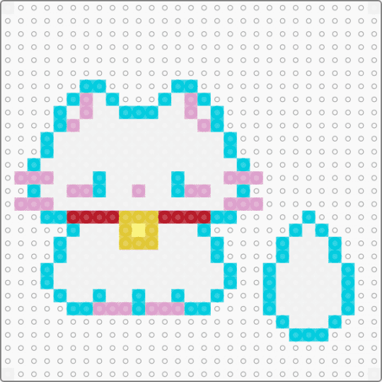 Cat 7 - white,pink,light blue
