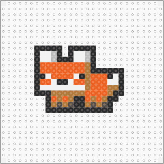 MInecraft 11 - fox,minecraft,animal,gaming,video game,orange,tan